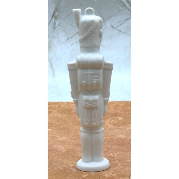 Porcelaines Bernardaud Holiday Ornament Toy Soldier Guard Limoges White Orig Box - Picture 7 of 15